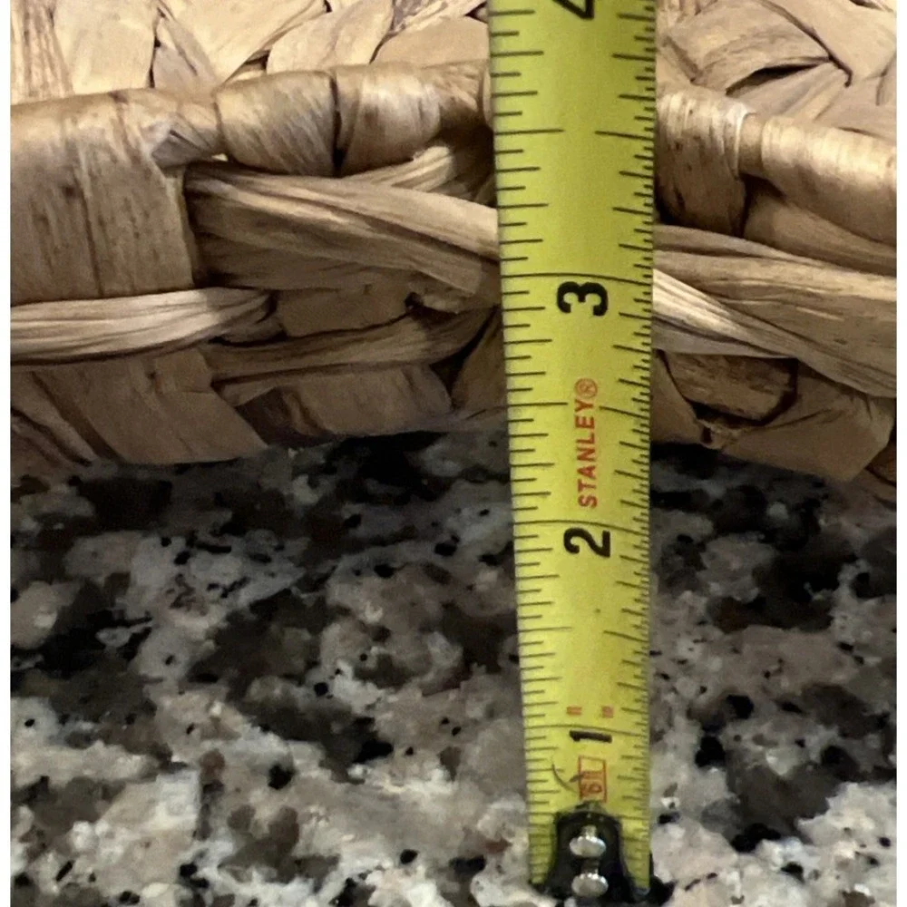 Star Basket Water Hyacinth Material Coastal Beach Sea‎ Decor 16